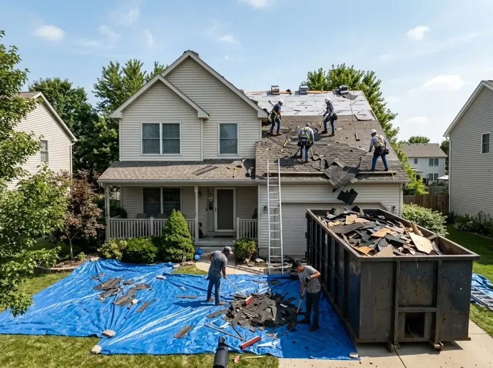 roof-replacement-debris-remova-004 — frequently asked questions, Cheapest Dumpster Rentals in Williston, SC